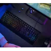 Trust GXT 792 Quadrox tastatūra Pelei iekļauta Spēļu USB QWERTY Beļģu Melna