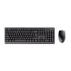 Bezvadu tastatūras un peles komplekts TRUST Primo – pilna izmēra QWERTY membrānas tastatūra, RF bezvadu savienojums, melna, ietver peli