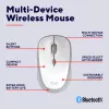 Trust Yvi+ pele Universāla Piemērota abām rokām RF bezvadu + Bluetooth Optiska 1600 DPI