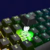 Trust GXT 867 Acira tastatūra Gaming USB AZERTY Belgian Melna, Pelēka