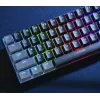 Trust GXT 867 Acira tastatūra Gaming USB AZERTY Belgian Melna, Pelēka