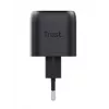 Lādētājs Trust Maxo 30W USB-C GaN lādētājs iekštelpām ātrā uzlāde melns