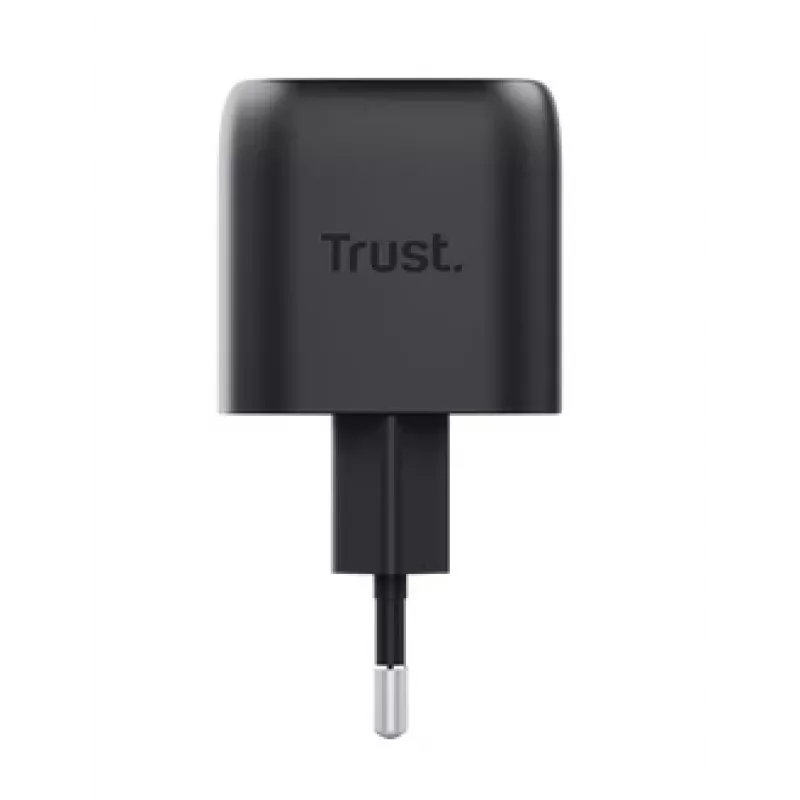 Lādētājs Trust Maxo 30W USB-C GaN lādētājs iekštelpām ātrā uzlāde melns