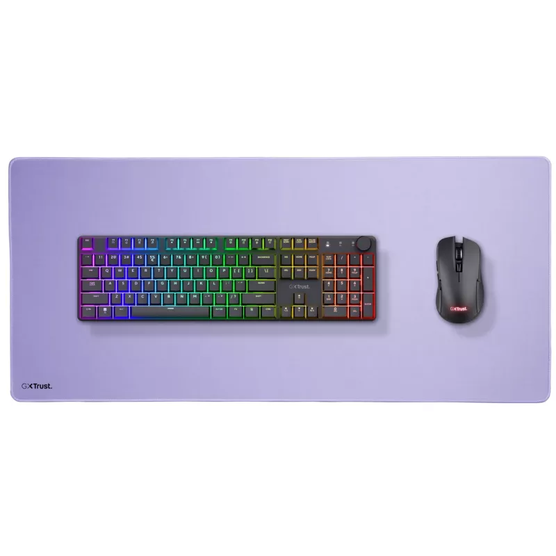 Trust GXT 759P spēļu peļu paliktnis violetā krāsā