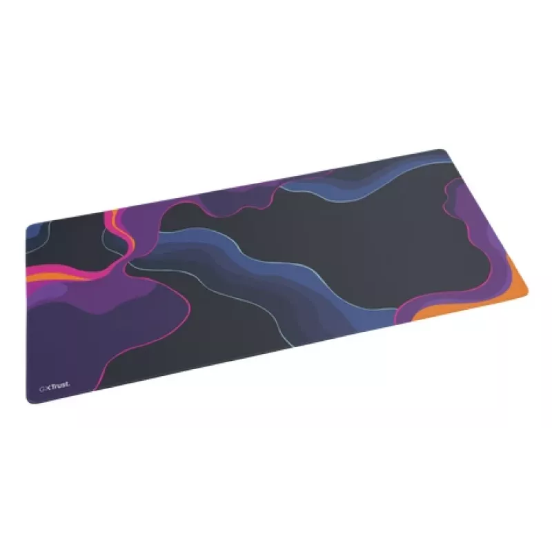 Trust GXT 759 XXL spēļu peļu paliktnis melns, zils, rozā, violets