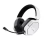 Trust GXT 493PS Carus austiņas ar vadu un bezvadu savienojumu, galvas lentes tipa, spēļu austiņas, Bluetooth, baltas