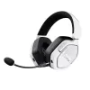 Trust GXT 493PS Carus austiņas ar vadu un bezvadu savienojumu, galvas lentes tipa, spēļu austiņas, Bluetooth, baltas