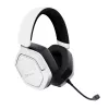 Trust GXT 493PS Carus austiņas ar vadu un bezvadu savienojumu, galvas lentes tipa, spēļu austiņas, Bluetooth, baltas