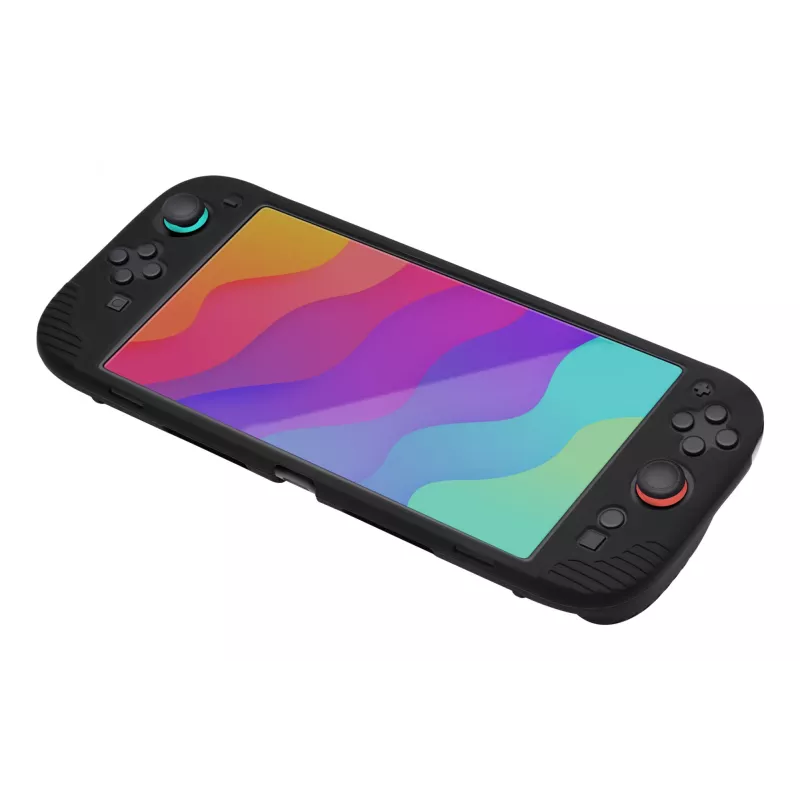 Apvalks Trust GXT 1253 Silikona satvēriena futrālis priekš Nintendo Switch 2 Melns