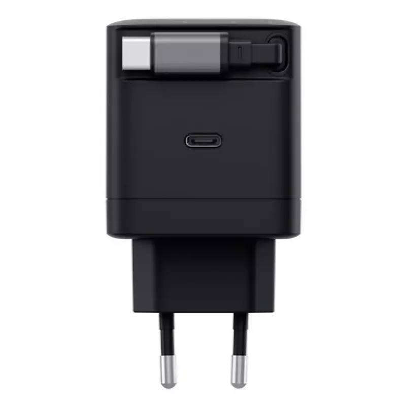 TRUST lādētājs Maxo 65W USB-C ar 67 cm ievelkamu kabeli