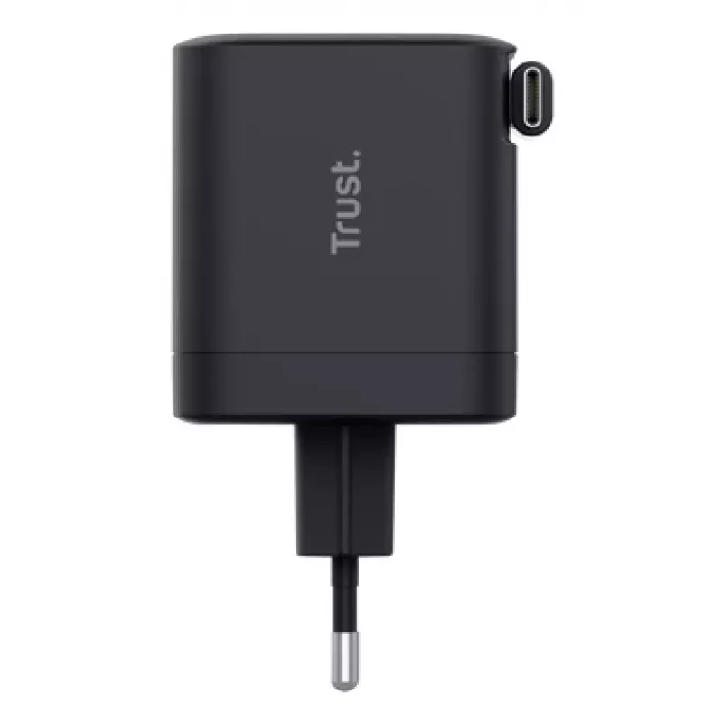 TRUST lādētājs Maxo 65W USB-C ar 67 cm ievelkamu kabeli