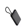 Trust 25880 ārējais akumulators litija jonu (Li-Ion) 10000 mAh melns