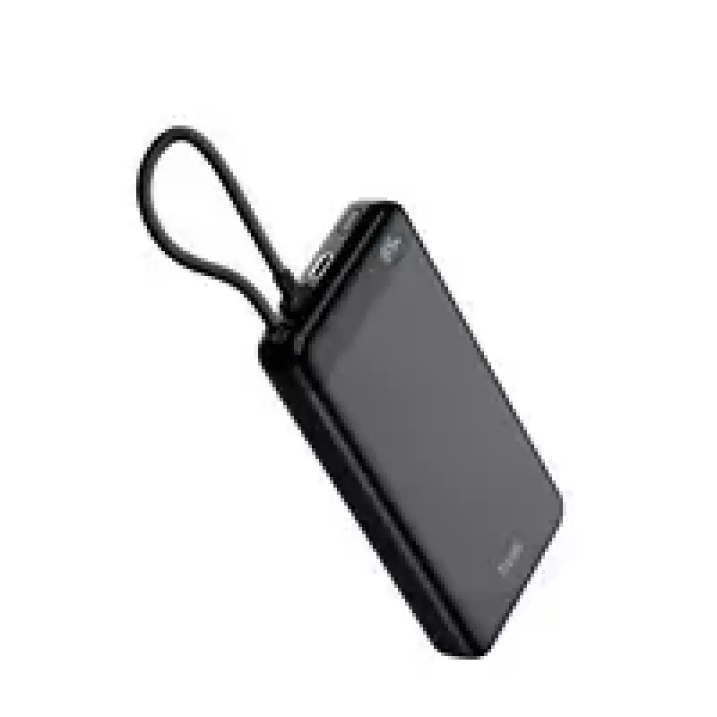 Ārējais akumulators TRUST Fiera 20000 mAh — 2x USB-C, melns