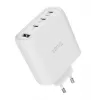 TRUST Maxo 65W iekštelpu maiņstrāvas ātrais lādētājs, 3x USB-C, maks. 20V, 2 m kabelis, balts