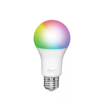 Viedā spuldze TRUST 71281 — Wi‑Fi, E27 ietvare, balta, 60×60×108 mm