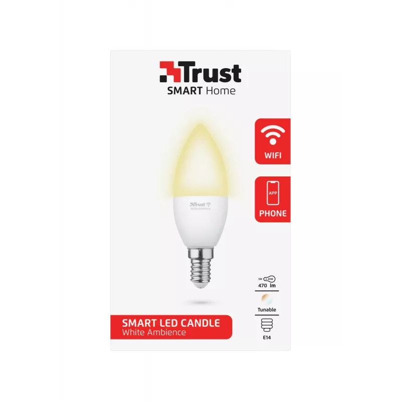 Trust 71284 viedais apgaismojums Viedā spuldze Wi-Fi