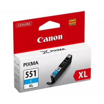 Canon CLI-551XL C w/sec tintes kārtridžs 1 gab. Oriģināls Augstas (XL) ietilpības Photo ciāna