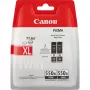 Canon PGI-550BK Melnās tintes kasetne (Dubultiepakojums)