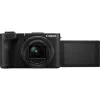Kompakta kamera Canon PowerShot V1 Premium Vlogger Kit — 22,3 MP, 1/4 collu CMOS, 4K UHD, 3,1x optiskā tālummaiņa, 3 collu skārienekrāns, melna