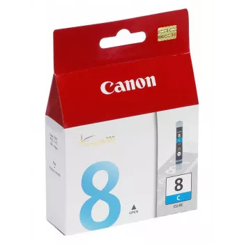 Canon CLI-8 C ar mikroshēmu tintes kasetne 1 gab. Oriģināla ciāna