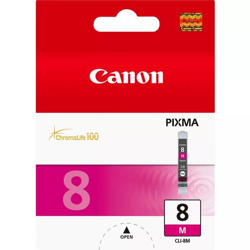 Canon CLI-8M w/Sec tintes kasetne 1 gab. Oriģināla Fuksīna