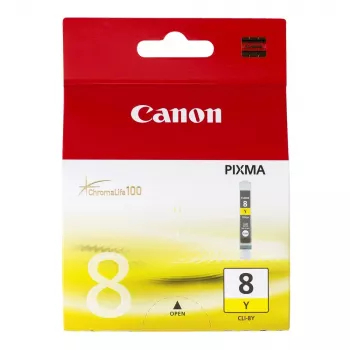 Canon CLI-8Y tintes kasetne 1 gab. Oriģināla Dzeltena