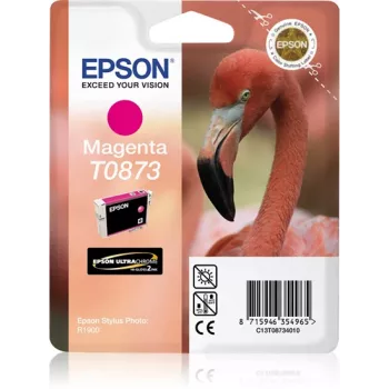 Epson Flamingo Singlepack fuksīna T0873 Ultra Gloss High-Gloss 2
