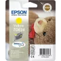 Epson Teddybear Singlepack dzeltena T0614 DURABrite Ultra tinte, dzeltena, uz pigmenta bāzes veidota tinte, 8 ml, 1 gab.