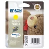 Epson Teddybear Singlepack dzeltena T0614 DURABrite Ultra tinte, dzeltena, uz pigmenta bāzes veidota tinte, 8 ml, 1 gab.