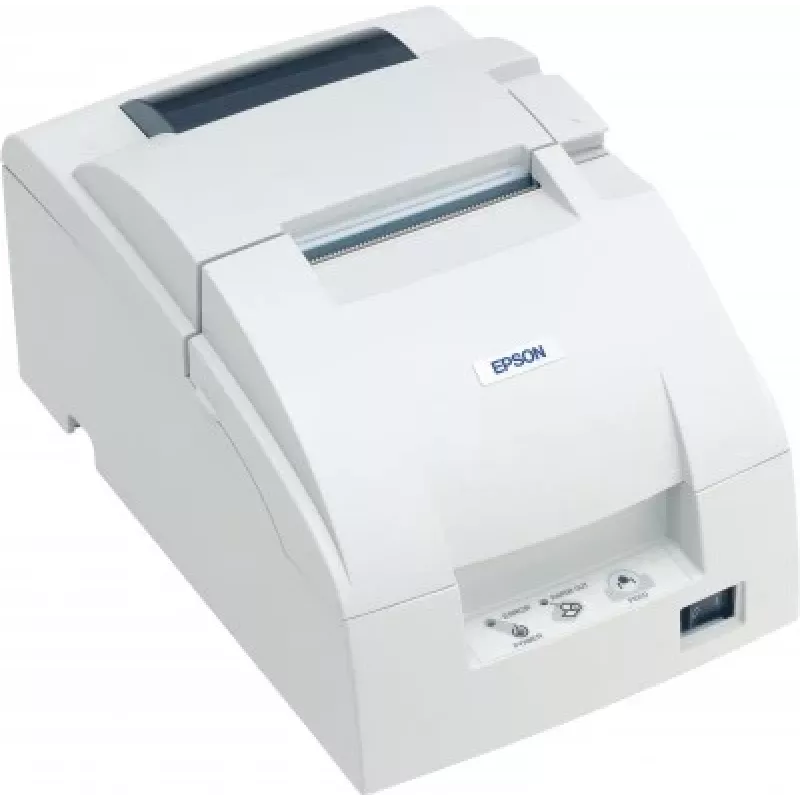 Epson TM-U220B (007A0): USB, PS, ECW, adatu printeris, POS printeris, 4,7 rindiņas sekundē, 1,2 x 3,1 mm, 17,8 cpi, 60–85 µm