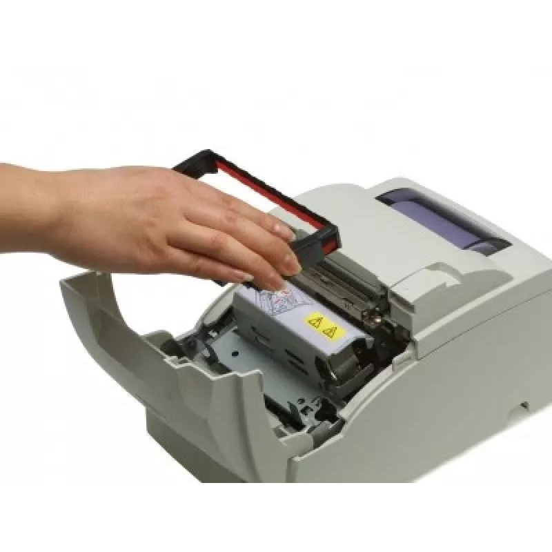 Epson TM-U220B (007A0): USB, PS, ECW, adatu printeris, POS printeris, 4,7 rindiņas sekundē, 1,2 x 3,1 mm, 17,8 cpi, 60–85 µm