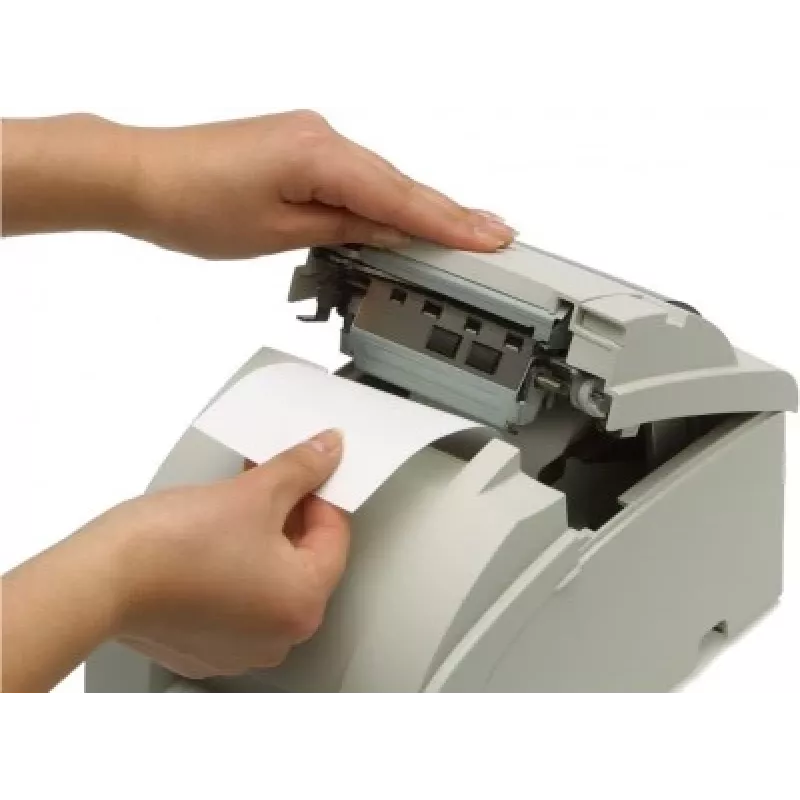 Epson TM-U220B (007A0): USB, PS, ECW, adatu printeris, POS printeris, 4,7 rindiņas sekundē, 1,2 x 3,1 mm, 17,8 cpi, 60–85 µm