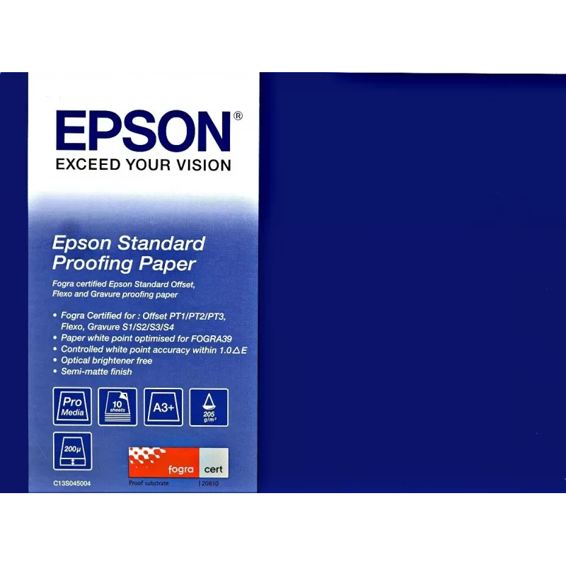 Epson Standard Proofing Paper 240, 24 collas x 30,5 m, 30.5 m, 61 cm, pusmatēts, 205 g/m²