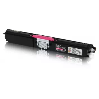 Epson standarta ietilpības tonera kasetne fuksīna 1.6k, 1600 lapas, fuksīna krāsa, 1 gab.
