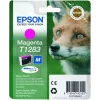 Epson Fox Singlepack fuksīna T1283 DURABrite Ultra tintes kārtridžs