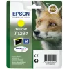 Epson Fox Singlepack dzeltena T1284 DURABrite Ultra tintes kasetne