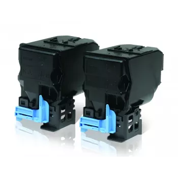 Epson Double tonera kasete Pack Melns 6kx2, 6000 lapas, Melns, 1 gab.