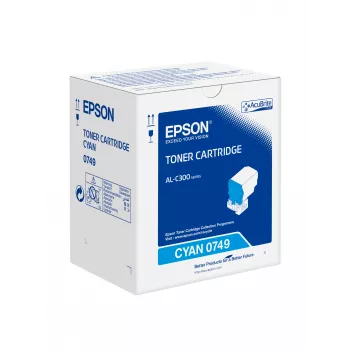 Epson ciāna tonera kasetne 8,8 tūkstoši, 8800 lapas, ciāna, 1 gab.