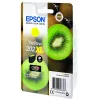 Epson Kiwi Singlepack dzeltena 202XL Claria Premium Ink, High (XL) Yield, dzeltena, pigmenta tinte, 8.5 ml, 1 gab., 650 lapas