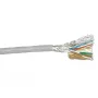 Kabelis ACT CAT 6A S/FTP PVC ielāps 305 m pelēks