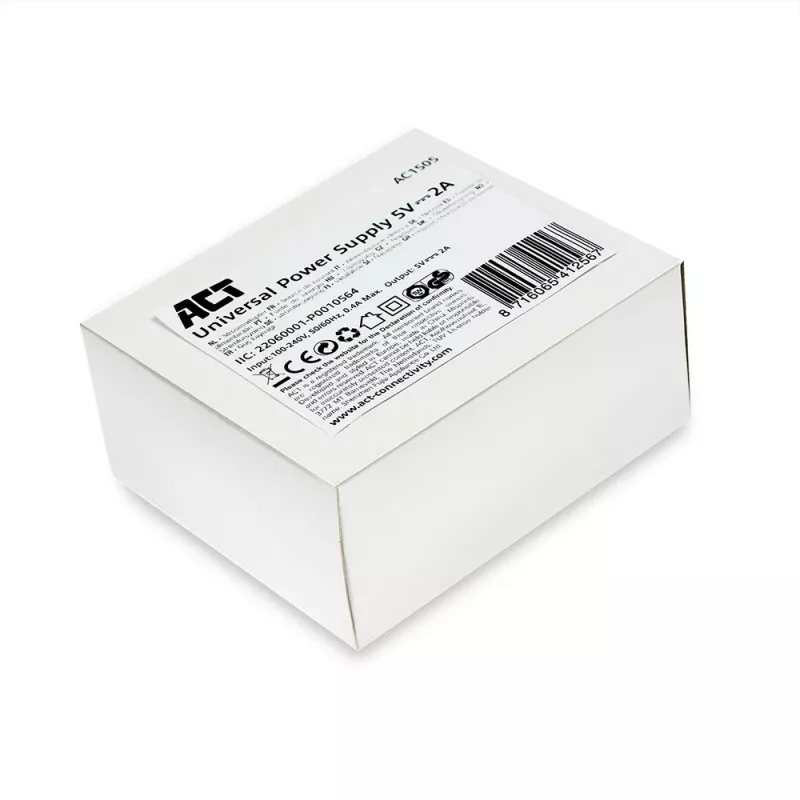 ACT universāls barošanas avots 5 V 2 A