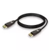 ACT DisplayPort 1.4 kabelis 8K, 1m, 1 m, DisplayPort, DisplayPort, Vīriešu, Vīriešu, Melns