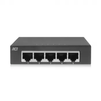 Nepārvaldāms slēdzis ACT AC4415 Gigabit Ethernet 5 porti 10 Gbit/s