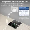 ACT USB-C lādētājs 65W 2 portu ar Power Delivery PPS un GaNFast