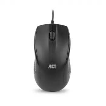 ACT vadu pilnizmēra optiskā pele 1000 DPI, klusie klikšķi, videi draudzīga, izgatavota no pārstrādātiem materiāliem
