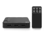 AKT 4K HDMI slēdzis 5 ieejas, 1 izeja, HDMI, Melns, 2160p, 18 Gbit/s, 4096 x 2160 pikseļi, 4K Ultra HD