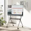 ACT pārvietojams TV/monitoru grīdas statīvs, 50” līdz 86”, VESA, 127 cm (50 collas), 2,18 m (86 collas), 200 x 200 mm, 800 x 600 mm, Alumīnijs, Plastmasa, Tērauds, Pelēks