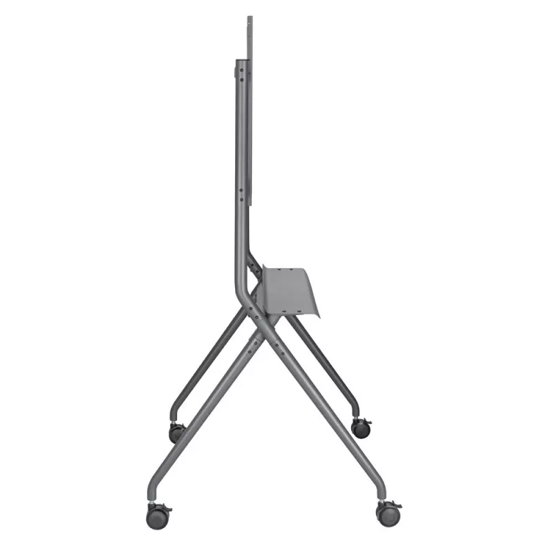 ACT pārvietojams TV/monitoru grīdas statīvs, 50” līdz 86”, VESA, 127 cm (50 collas), 2,18 m (86 collas), 200 x 200 mm, 800 x 600 mm, Alumīnijs, Plastmasa, Tērauds, Pelēks