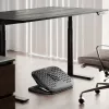 ACT ergonomisks, augstumā regulējams kāju balsts ar masāžas rullīšiem
