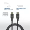 ACT AK4083 DisplayPort kabelis 3 m melns